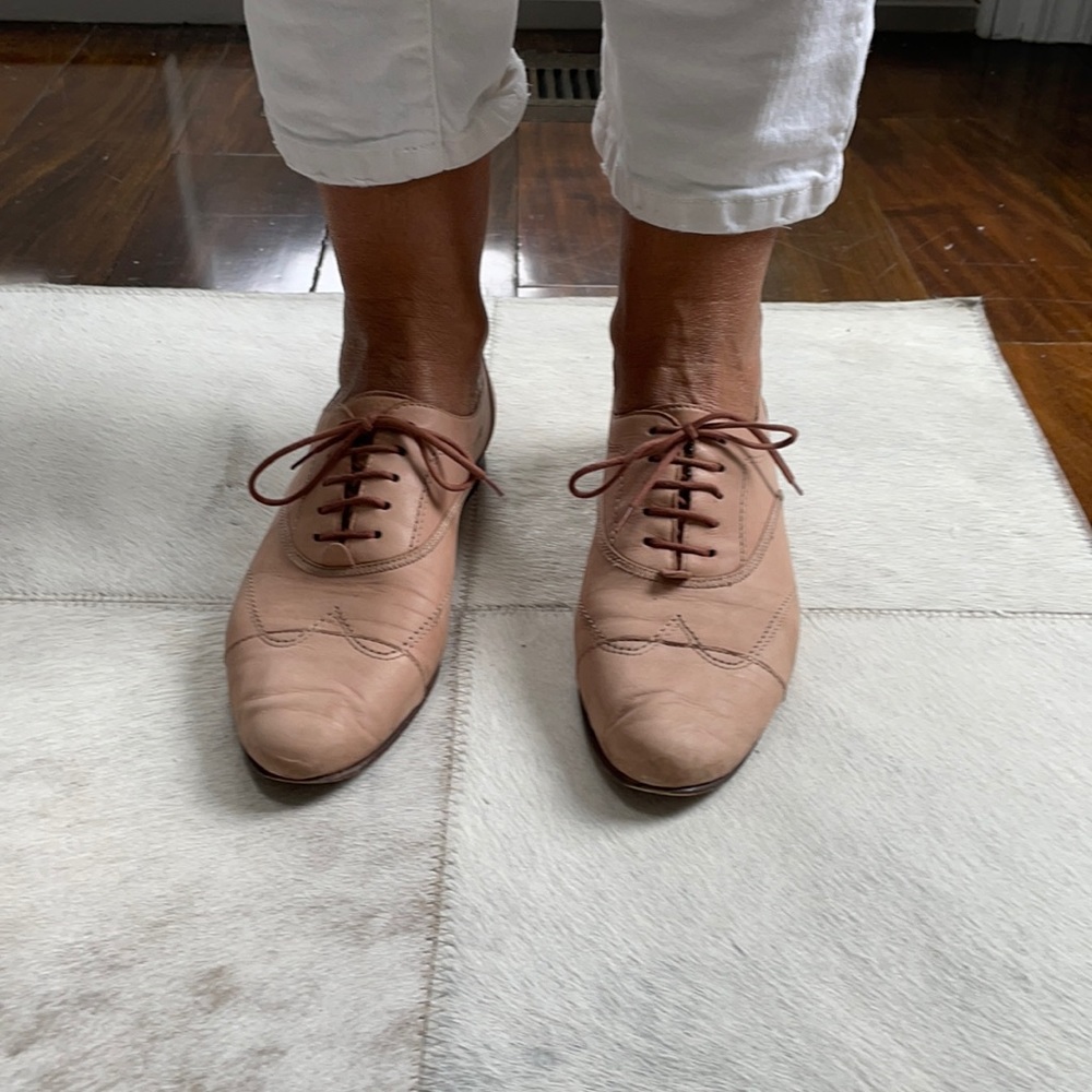 Lanvin light pink shoes